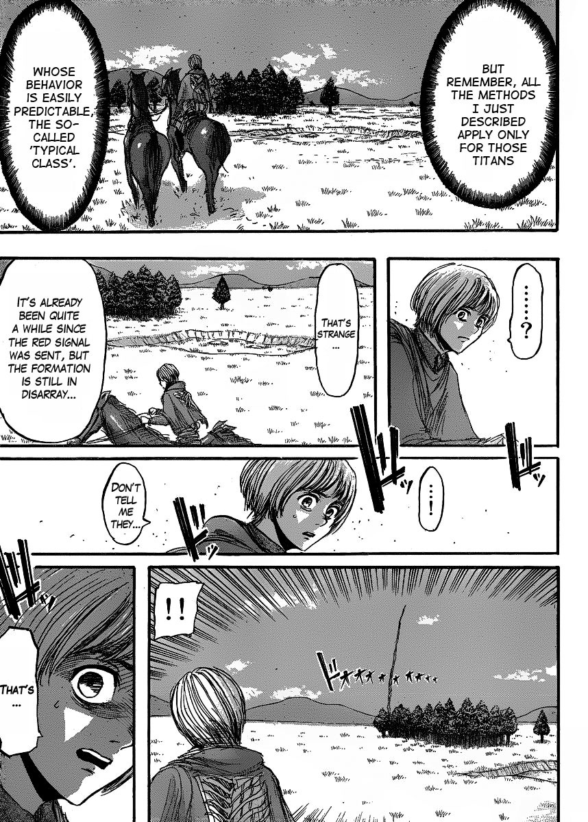 Attack on Titan manga, chapter 22, page 26 of 45