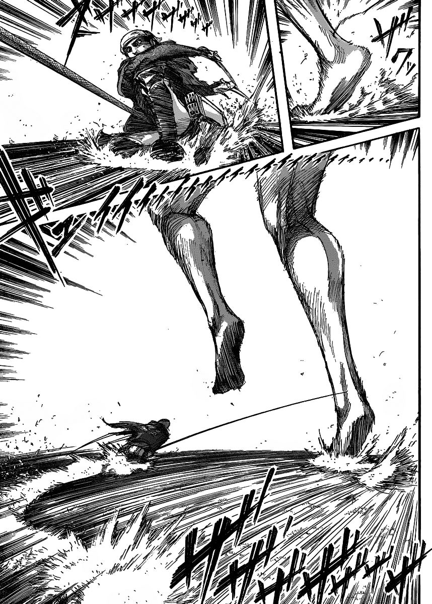Attack on Titan manga, chapter 22, page 30 of 45