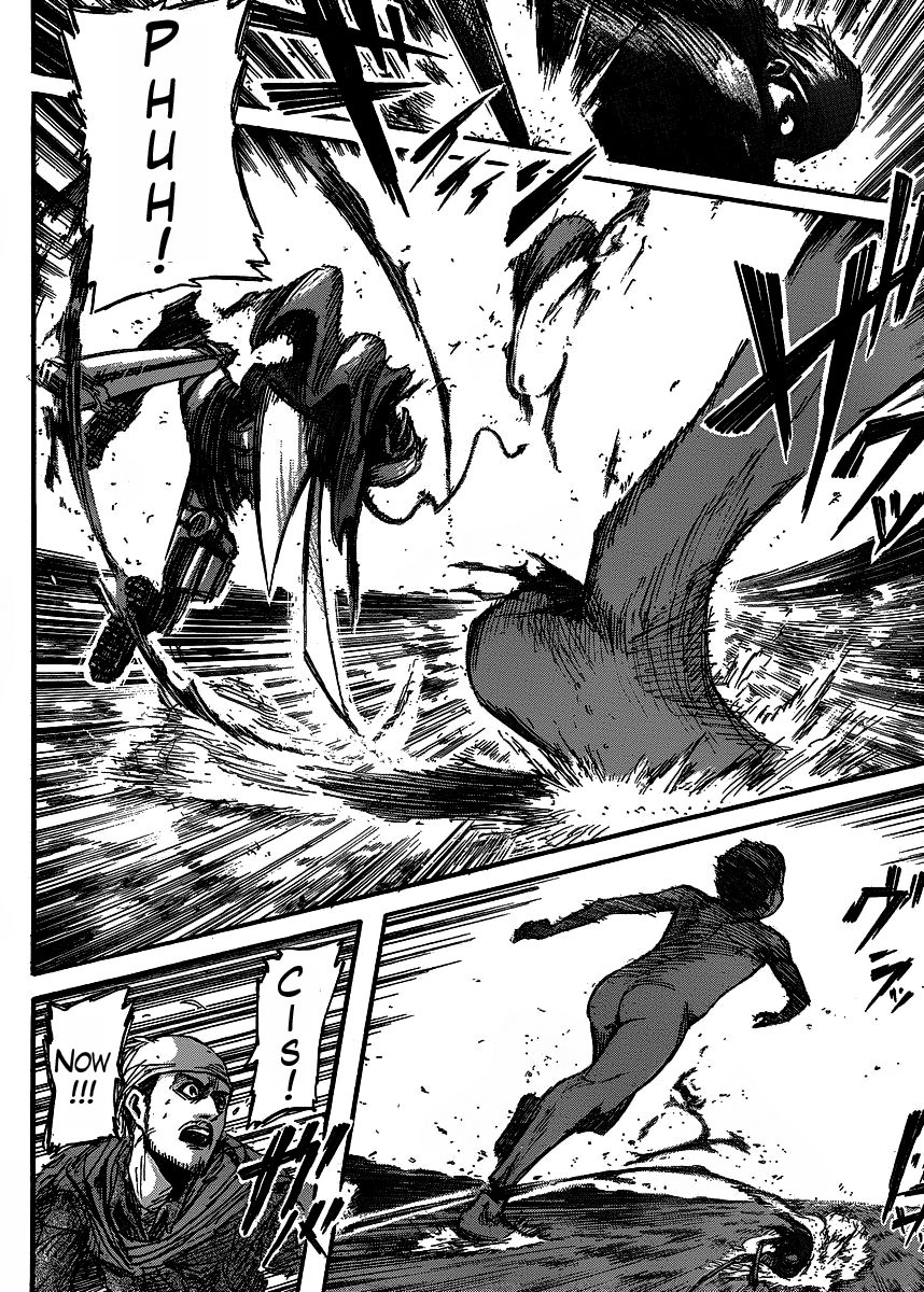 Attack on Titan manga, chapter 22, page 31 of 45