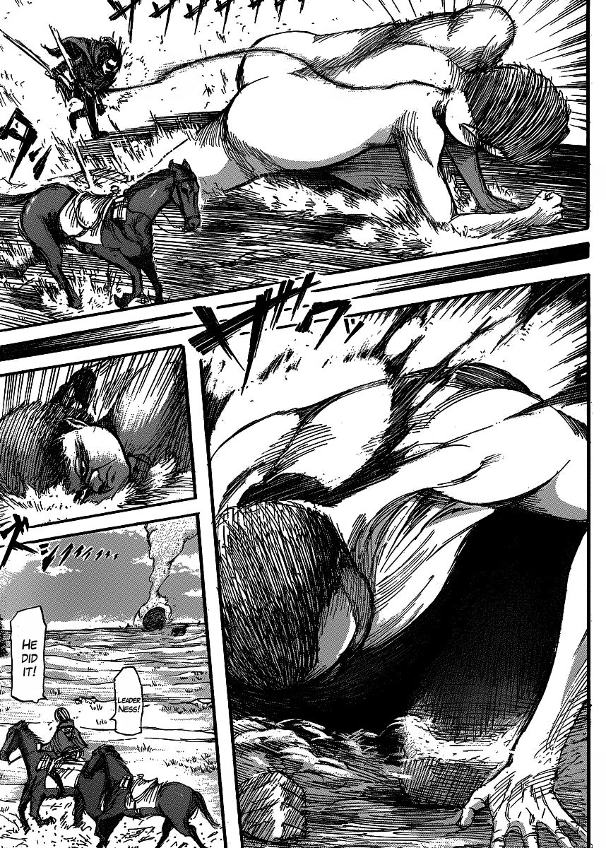 Attack on Titan manga, chapter 22, page 32 of 45