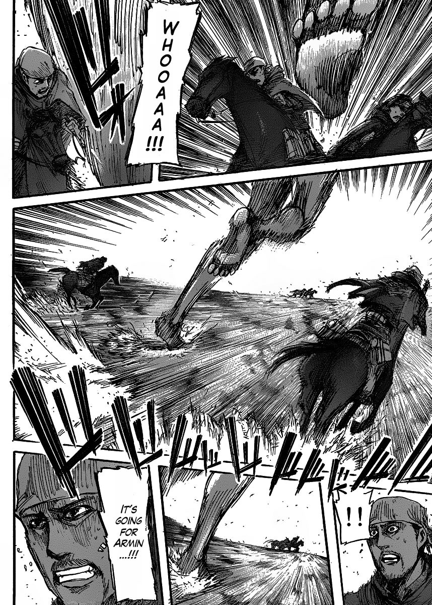 Attack on Titan manga, chapter 22, page 37 of 45
