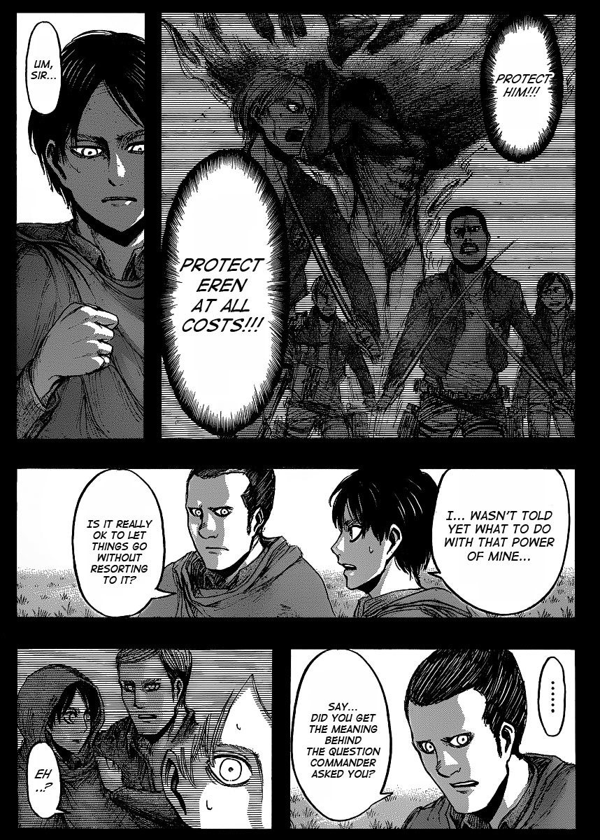 Attack on Titan manga, chapter 22, page 4 of 45