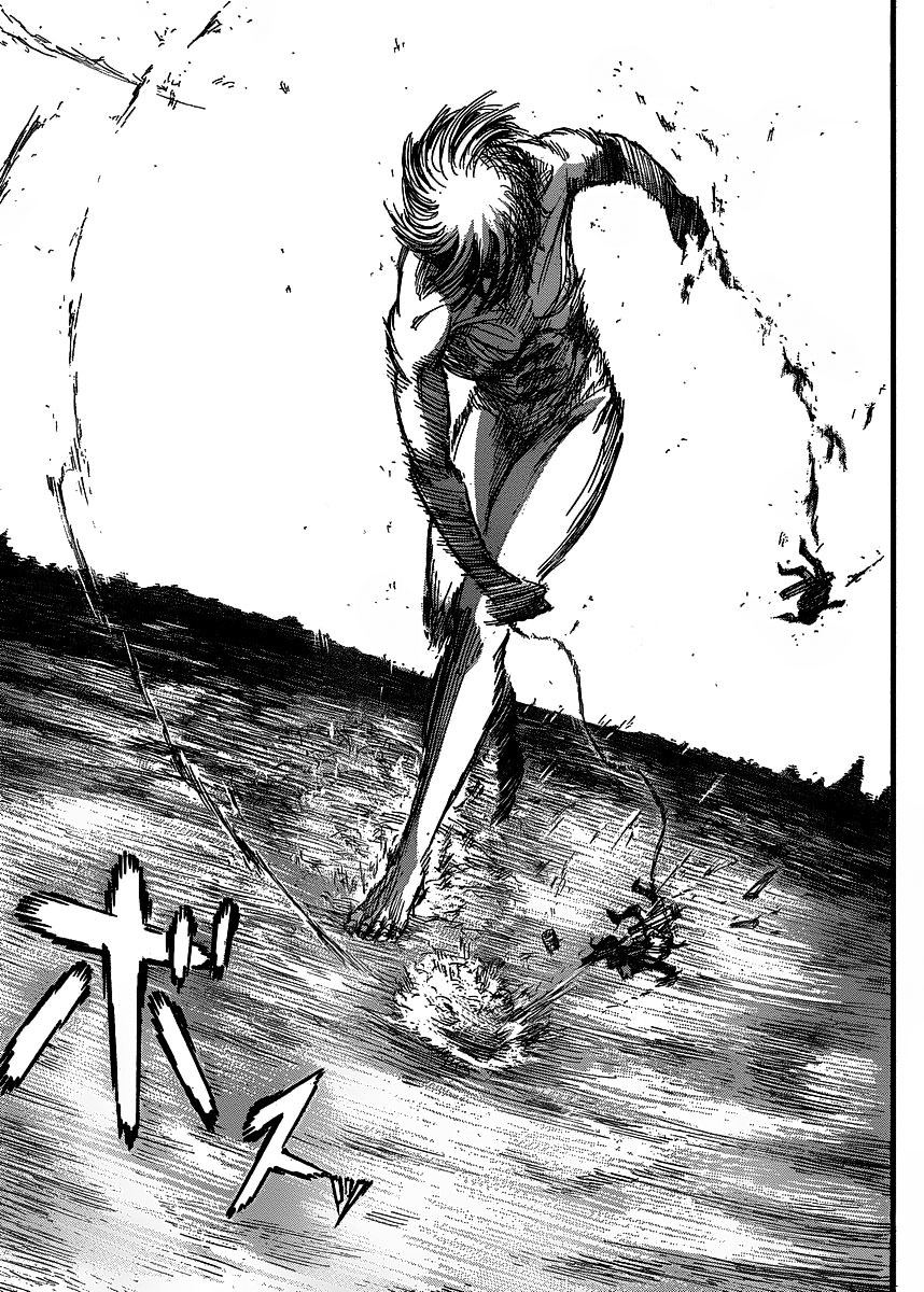 Attack on Titan manga, chapter 22, page 40 of 45