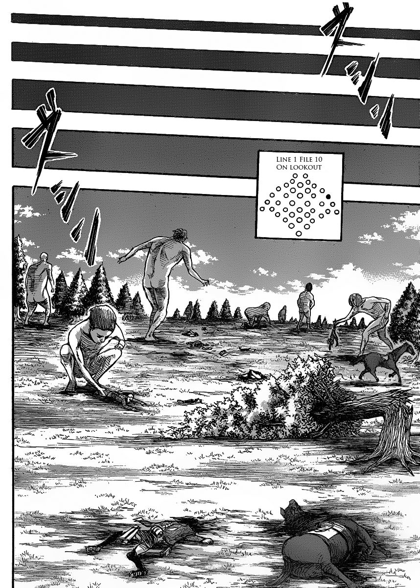 Attack on Titan manga, chapter 22, page 44 of 45