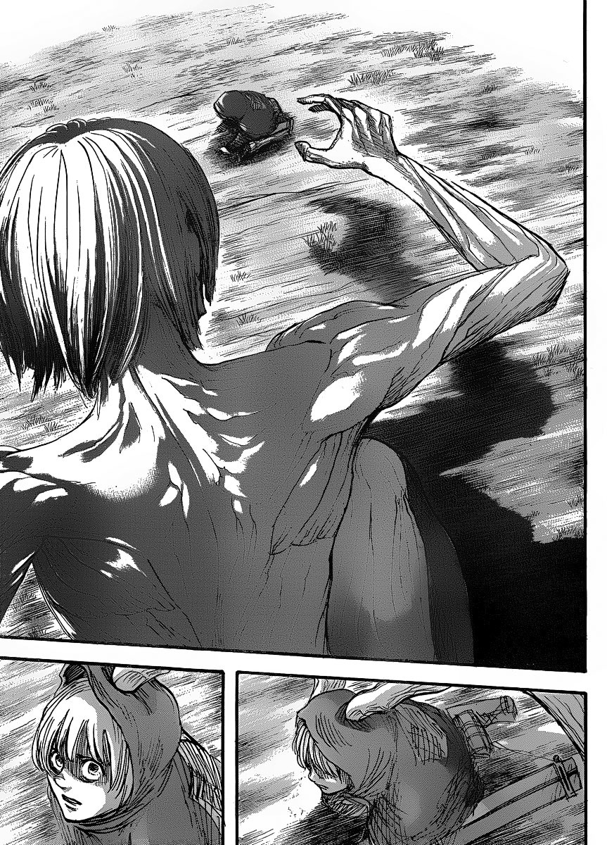 Attack on Titan manga, chapter 23, page 13 of 51