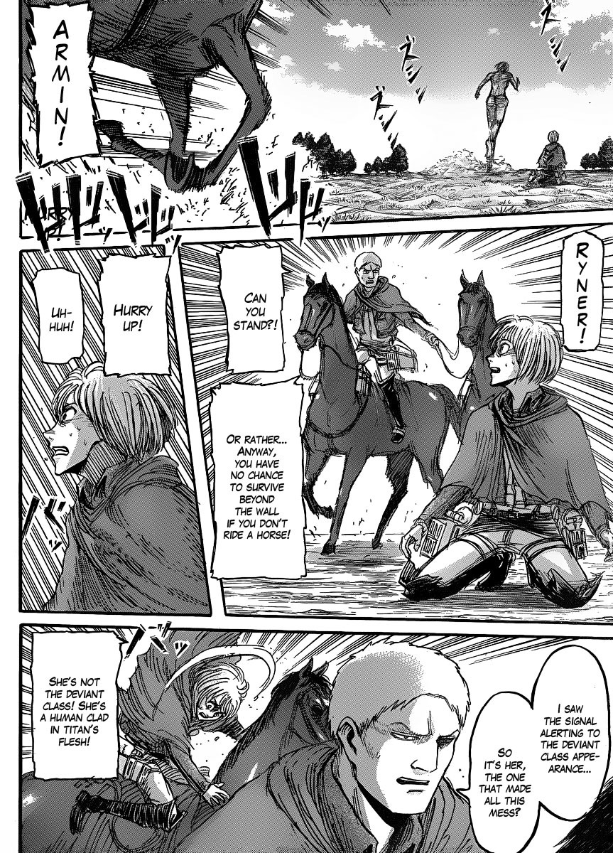 Attack on Titan manga, chapter 23, page 18 of 51