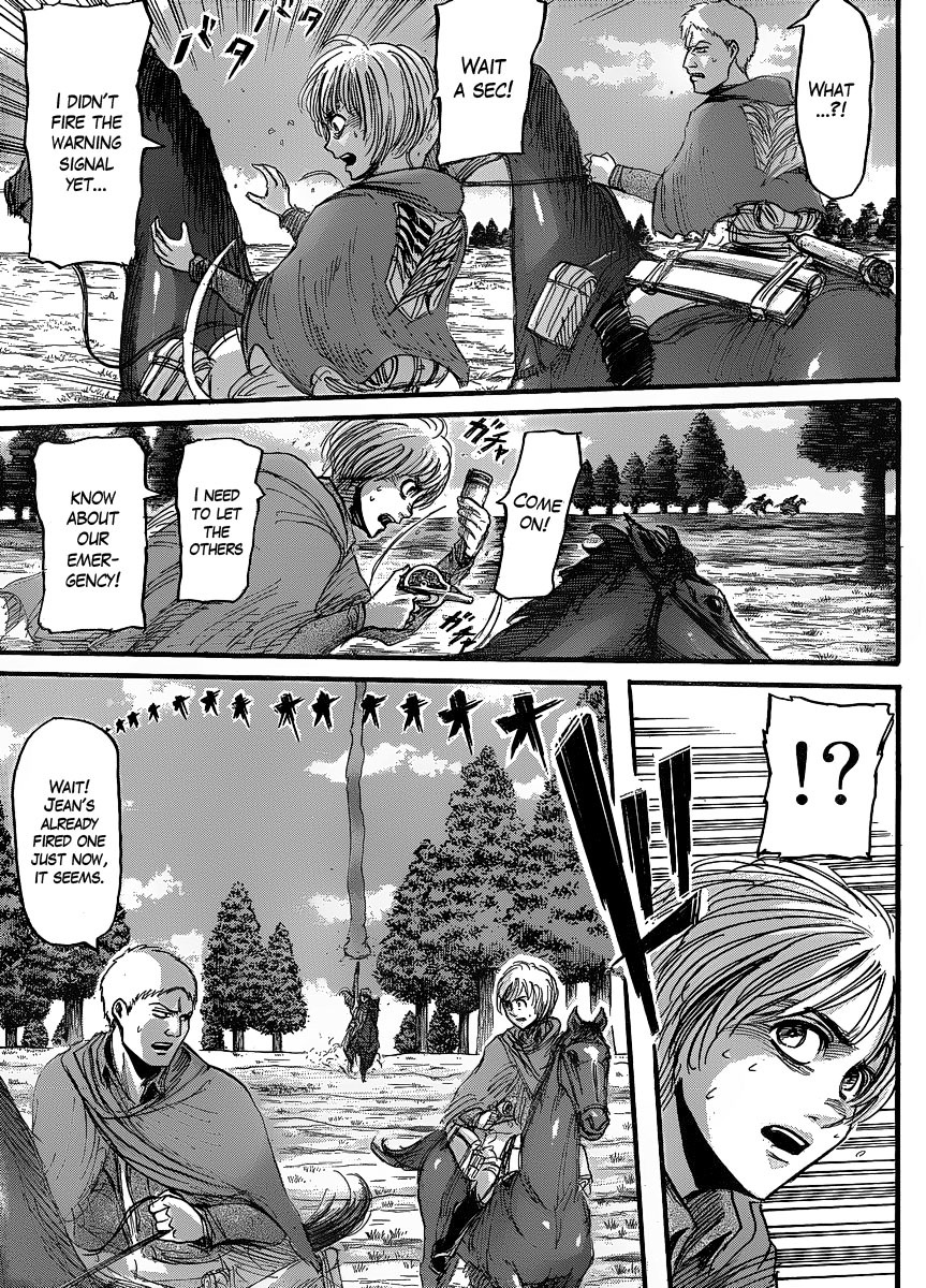 Attack on Titan manga, chapter 23, page 19 of 51