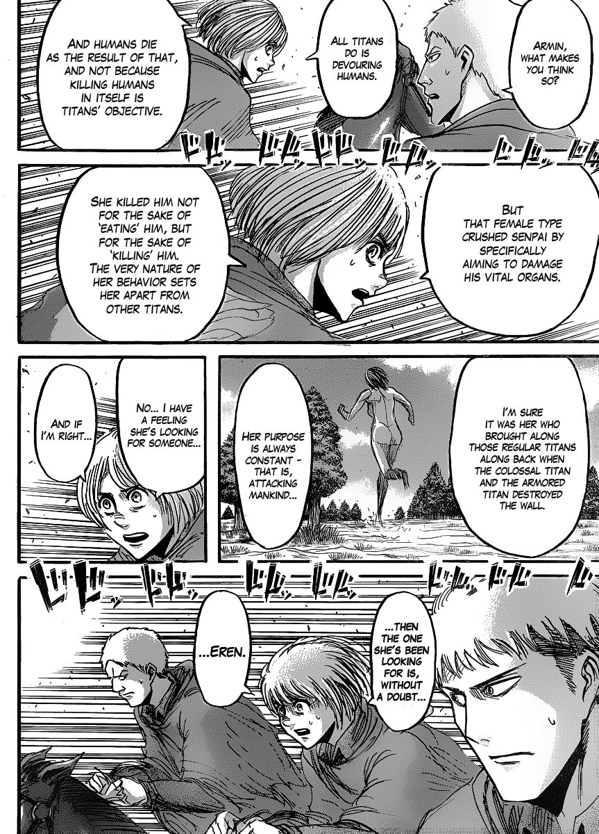 Attack on Titan manga, chapter 23, page 22 of 51