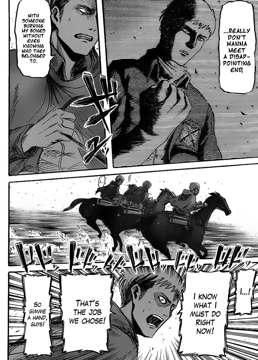 Attack on Titan manga, chapter 23, page 26 of 51