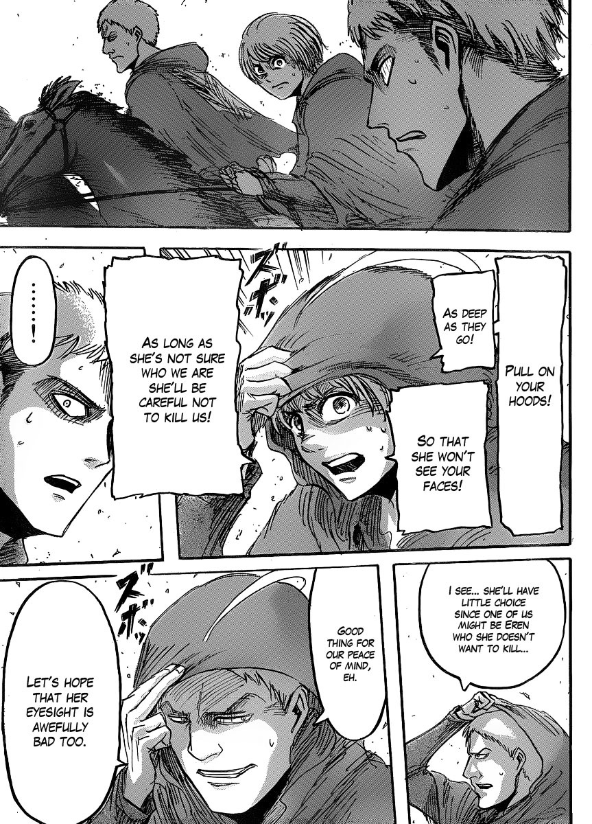 Attack on Titan manga, chapter 23, page 27 of 51