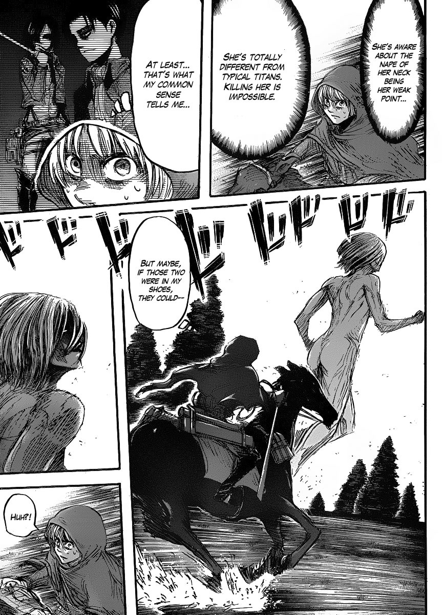 Attack on Titan manga, chapter 23, page 31 of 51