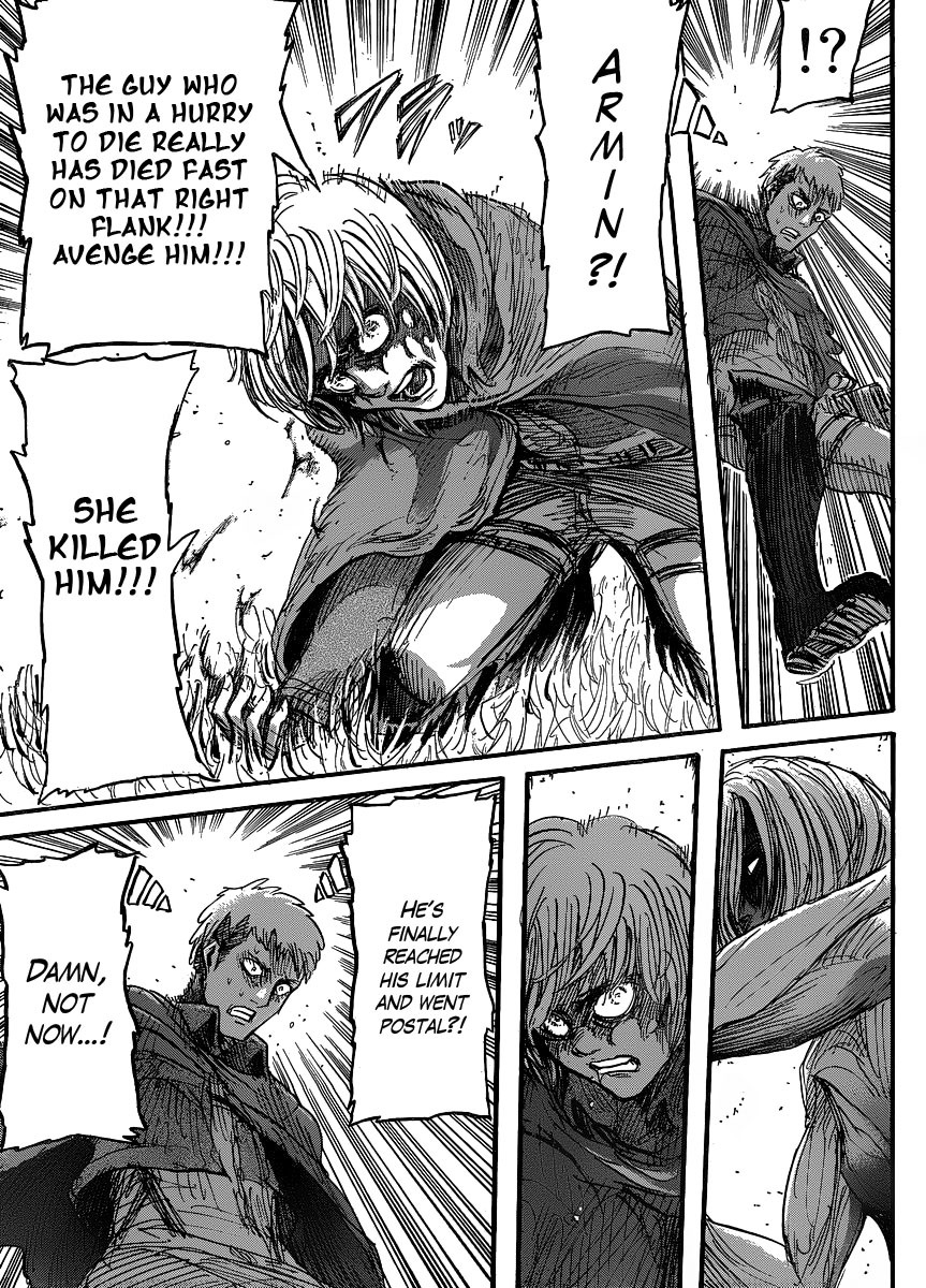 Attack on Titan manga, chapter 23, page 41 of 51