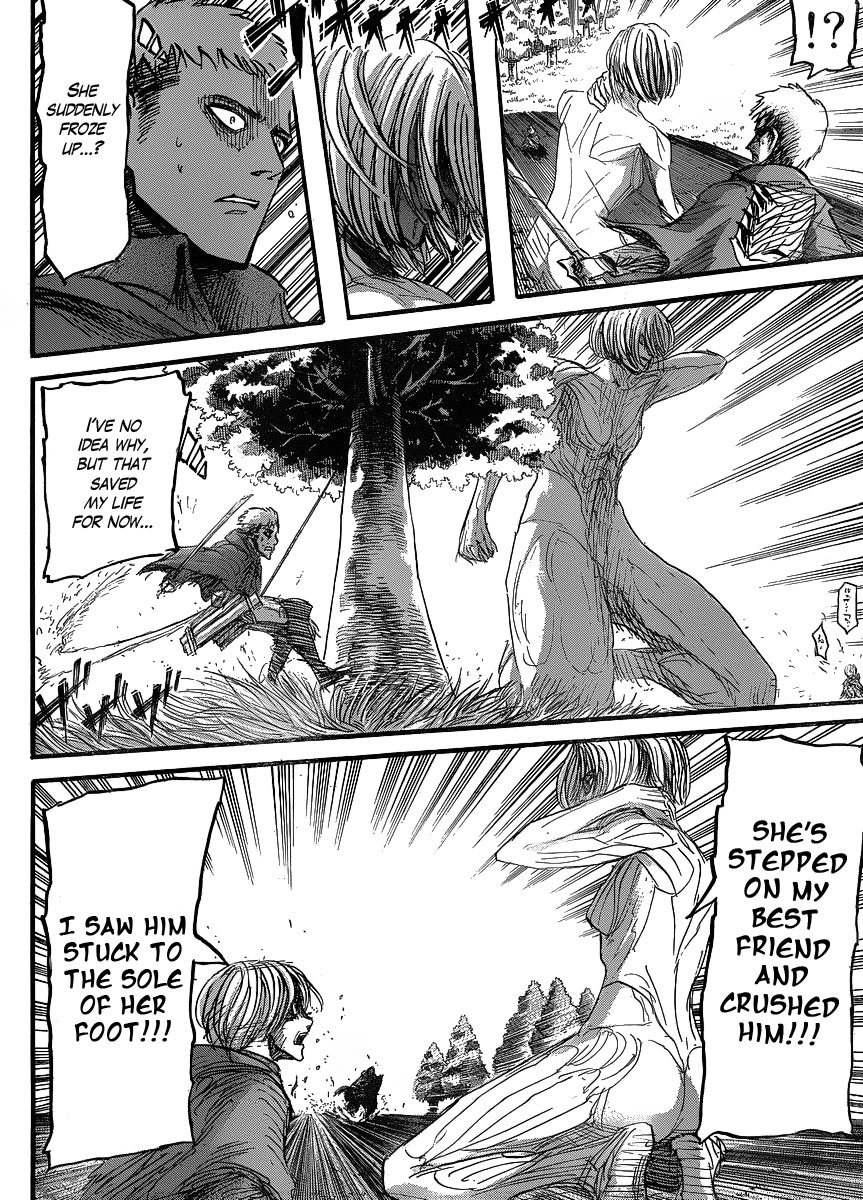 Attack on Titan manga, chapter 23, page 42 of 51