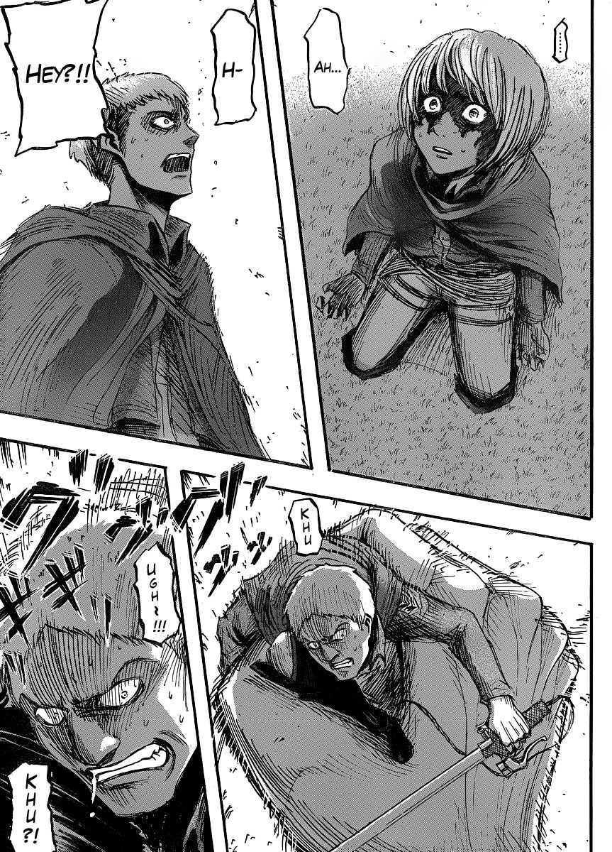 Attack on Titan manga, chapter 23, page 45 of 51