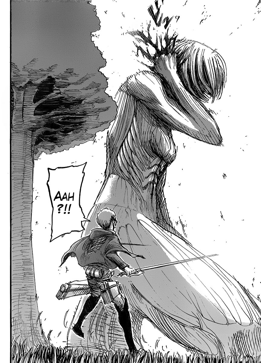 Attack on Titan manga, chapter 23, page 46 of 51