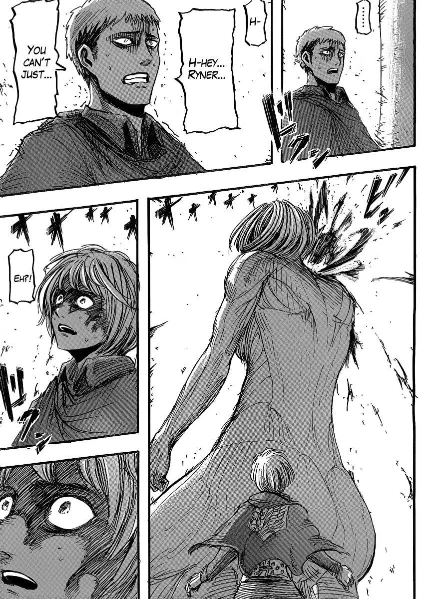 Attack on Titan manga, chapter 23, page 47 of 51
