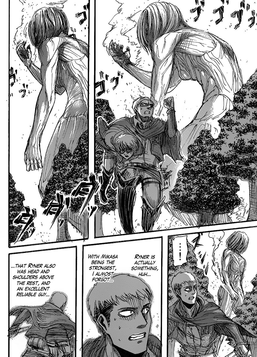 Attack on Titan manga, chapter 23, page 50 of 51