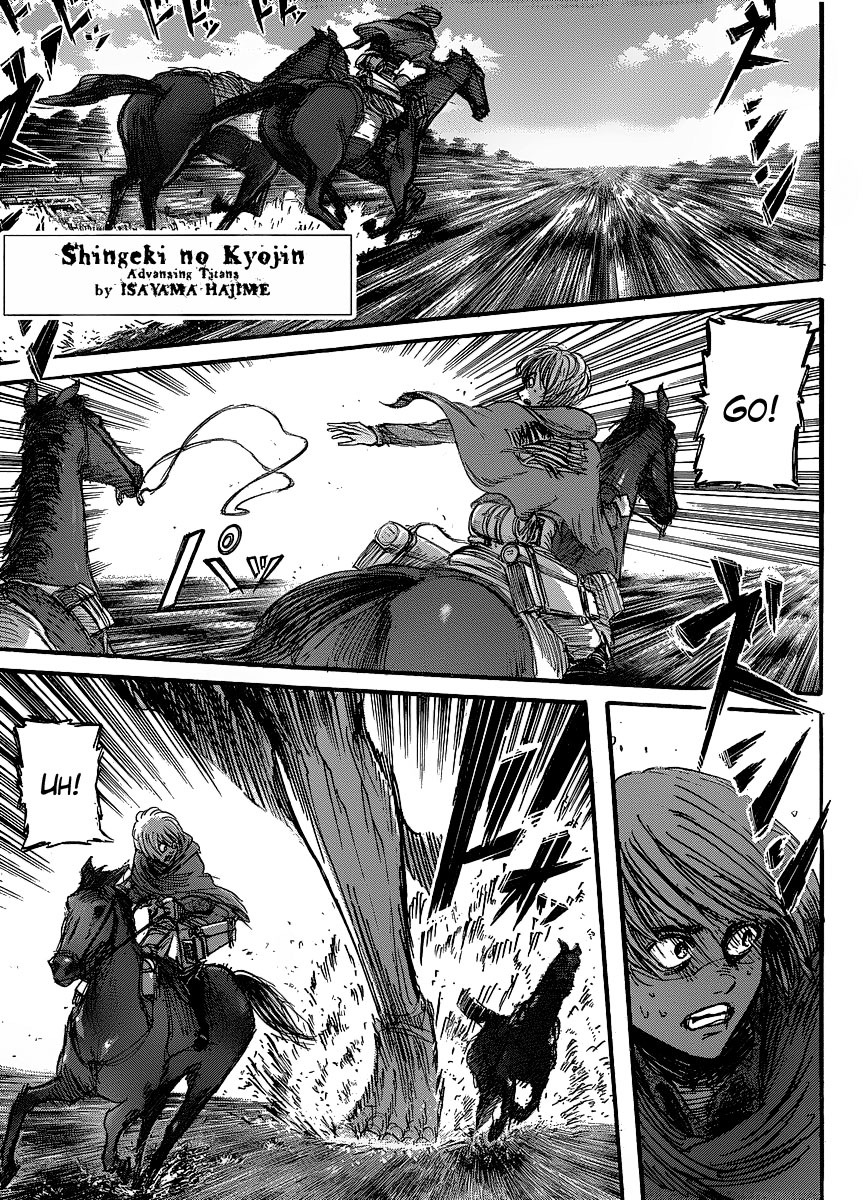 Attack on Titan manga, chapter 23, page 8 of 51