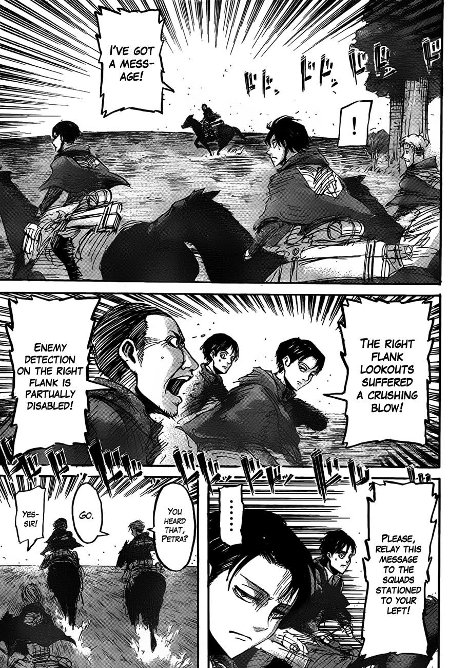 Attack on Titan manga, chapter 24, page 13 of 43