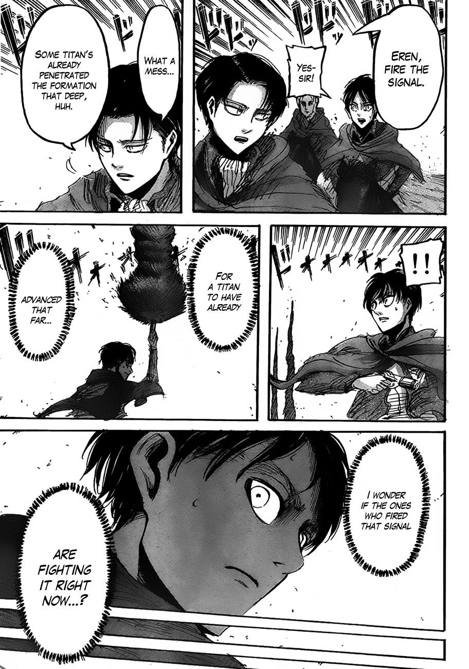 Attack on Titan manga, chapter 24, page 15 of 43