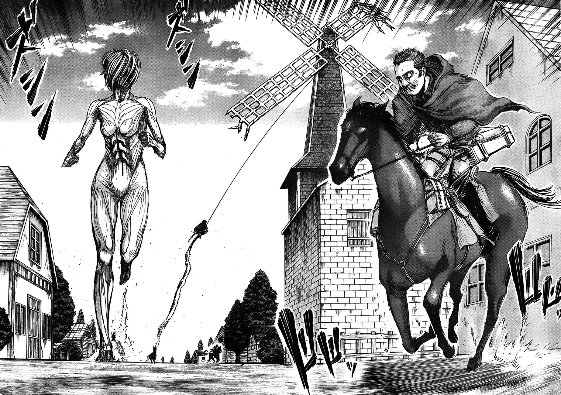 Attack on Titan manga, chapter 24, page 16 of 43