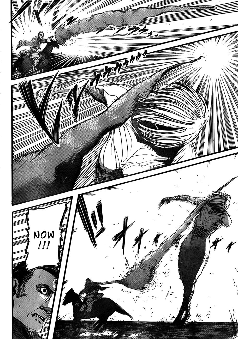 Attack on Titan manga, chapter 24, page 19 of 43