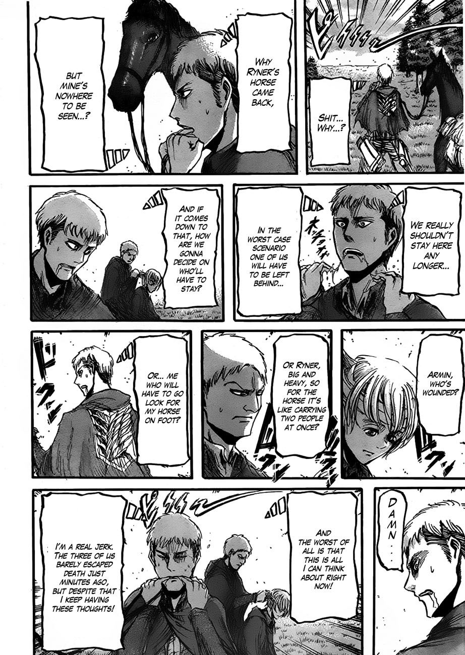 Attack on Titan manga, chapter 24, page 2 of 43