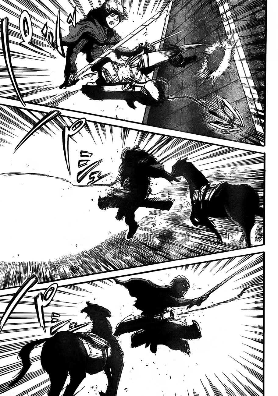 Attack on Titan manga, chapter 24, page 20 of 43