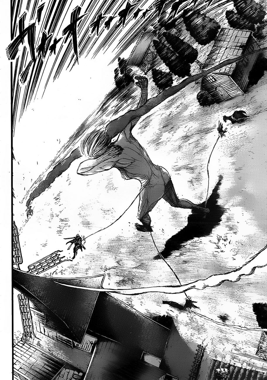 Attack on Titan manga, chapter 24, page 21 of 43