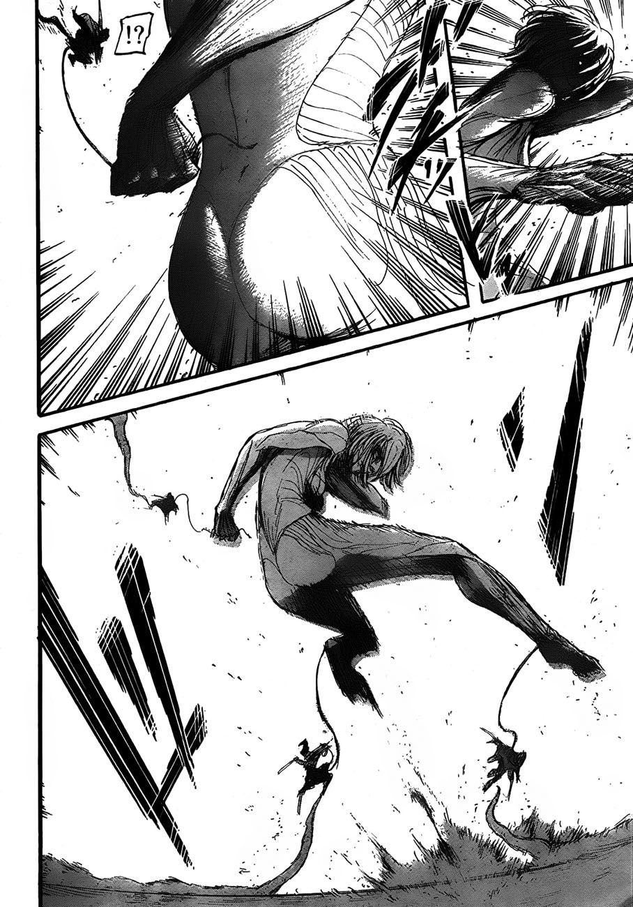Attack on Titan manga, chapter 24, page 23 of 43