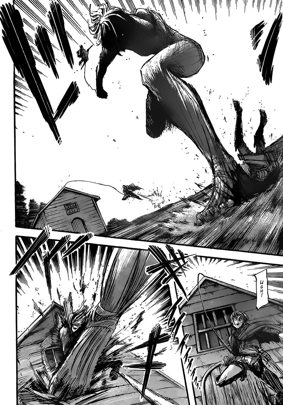 Attack on Titan manga, chapter 24, page 25 of 43