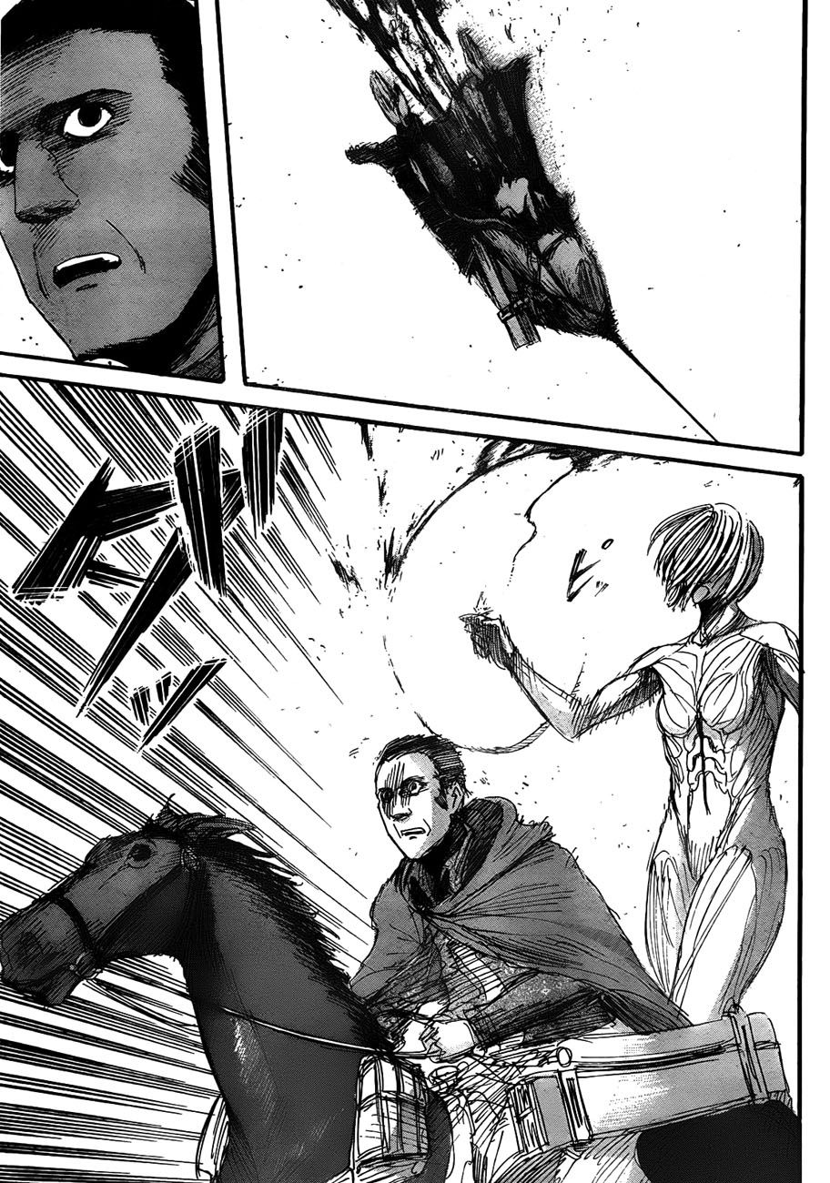 Attack on Titan manga, chapter 24, page 28 of 43
