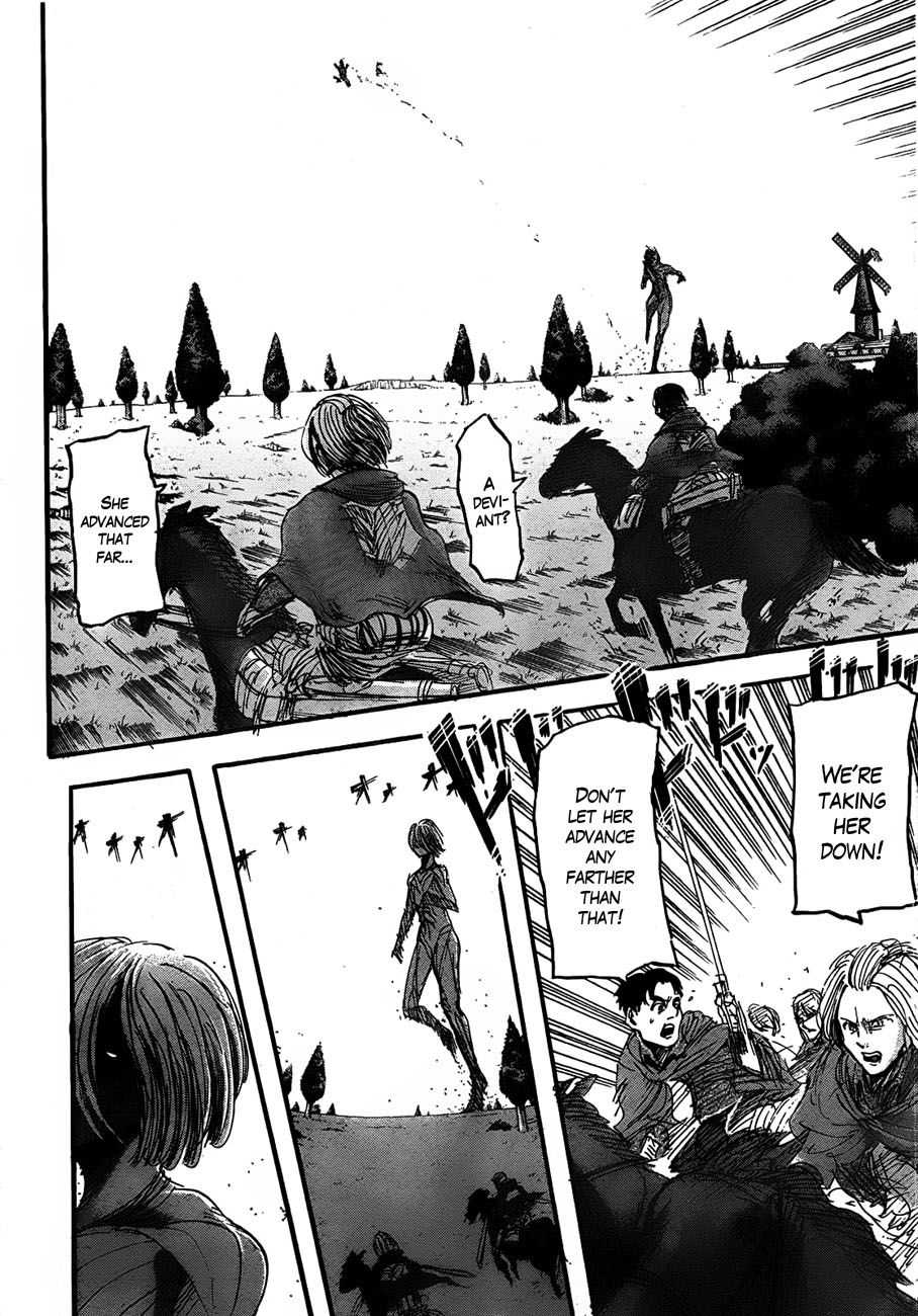 Attack on Titan manga, chapter 24, page 31 of 43