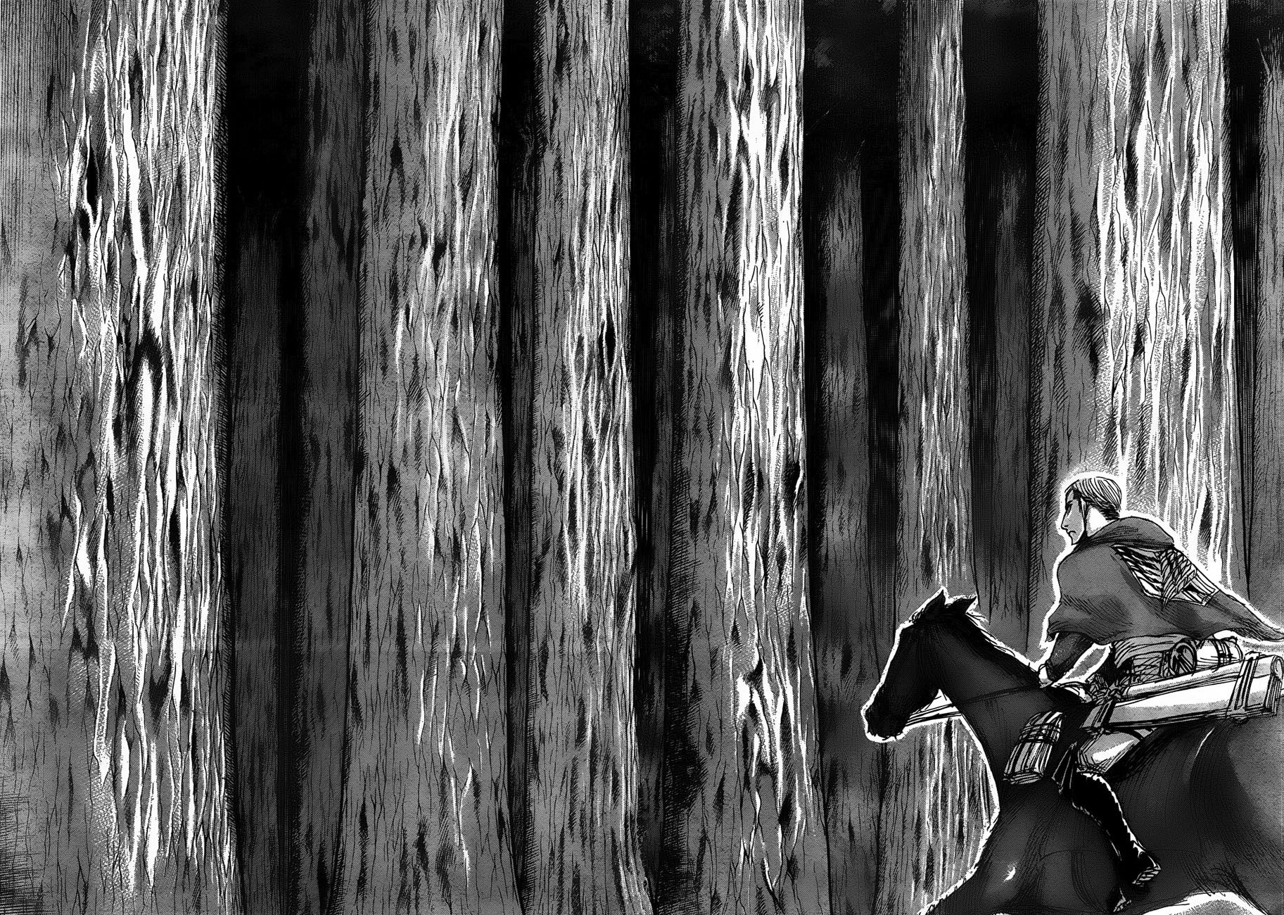 Attack on Titan manga, chapter 24, page 35 of 43