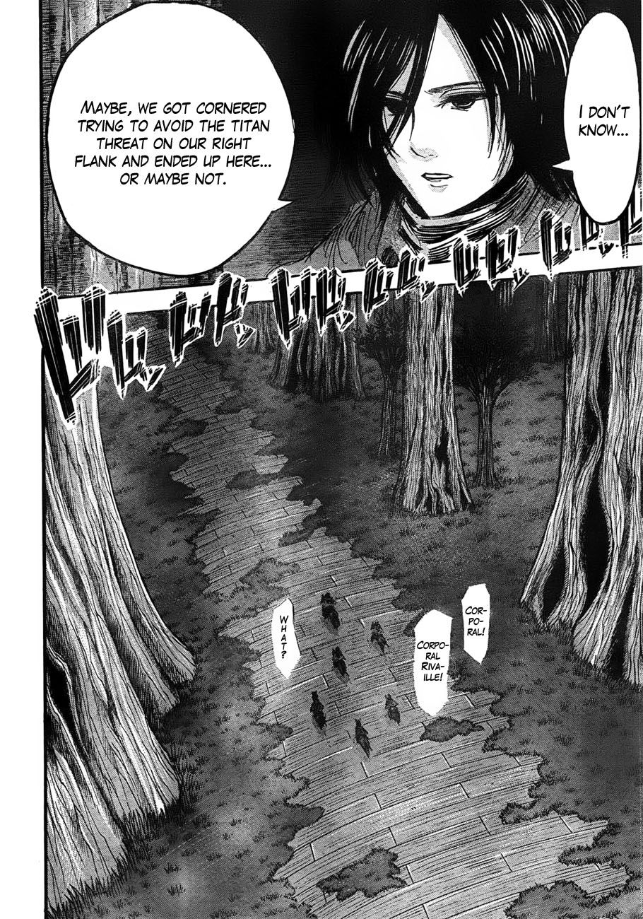 Attack on Titan manga, chapter 24, page 38 of 43