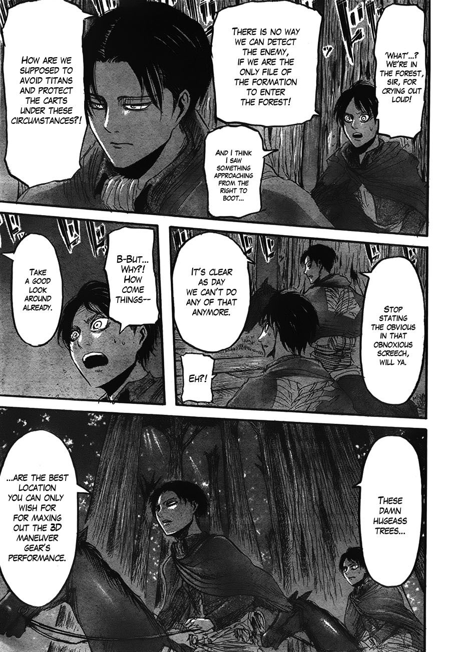 Attack on Titan manga, chapter 24, page 39 of 43