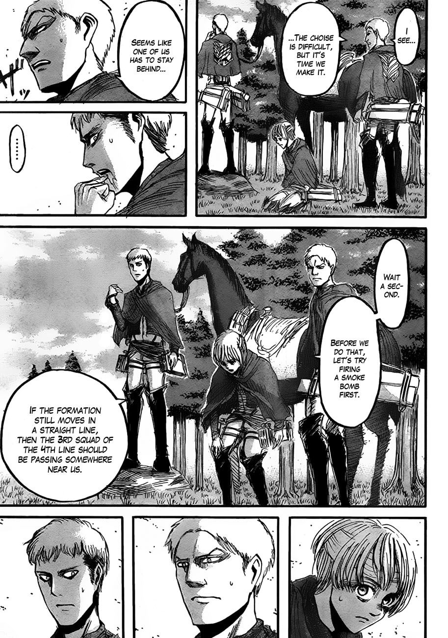 Attack on Titan manga, chapter 24, page 5 of 43