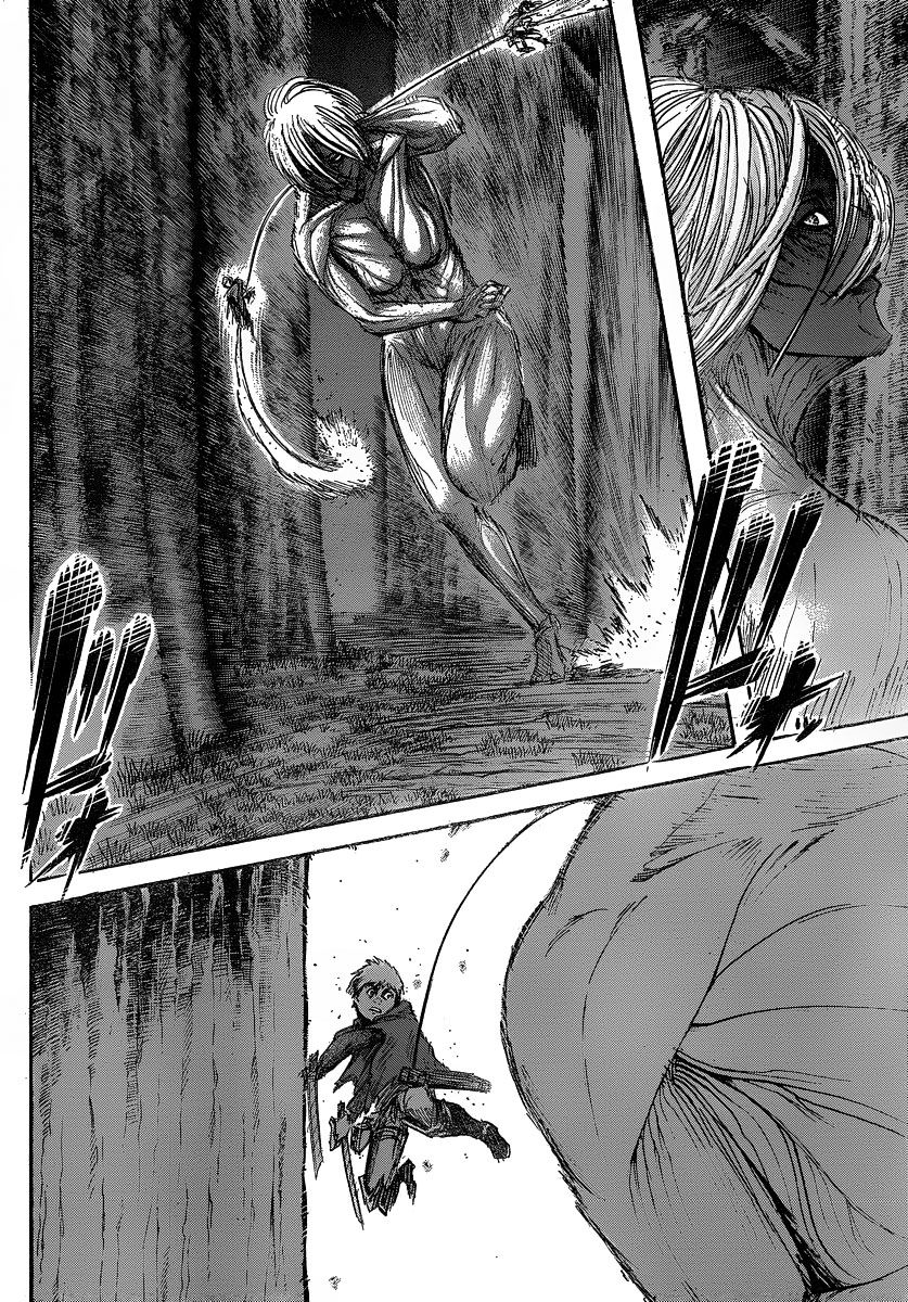 Attack on Titan manga, chapter 25, page 13 of 43