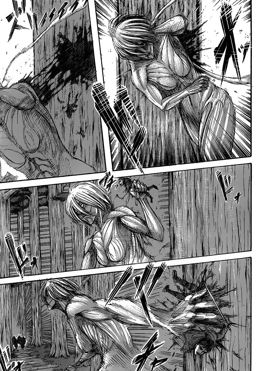 Attack on Titan manga, chapter 25, page 14 of 43