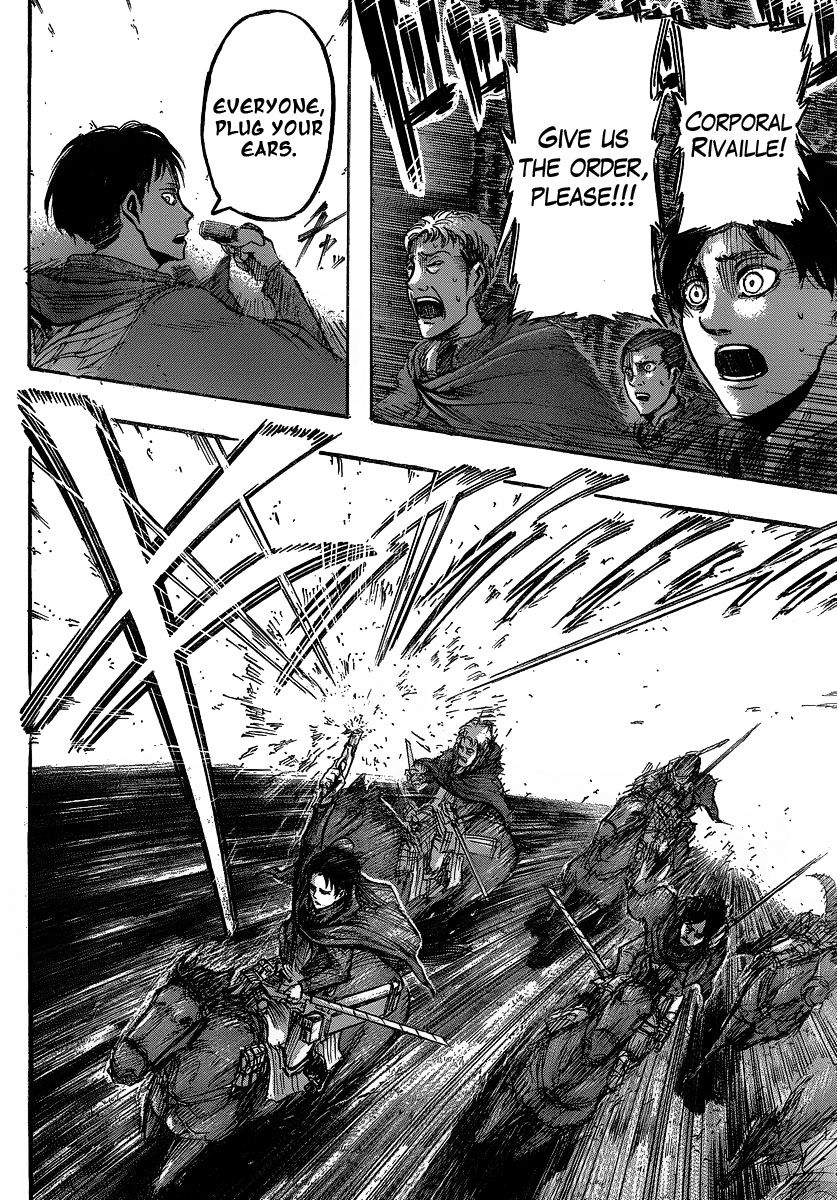 Attack on Titan manga, chapter 25, page 17 of 43