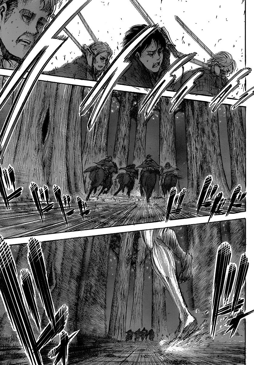 Attack on Titan manga, chapter 25, page 18 of 43