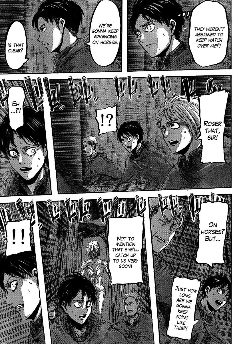 Attack on Titan manga, chapter 25, page 20 of 43