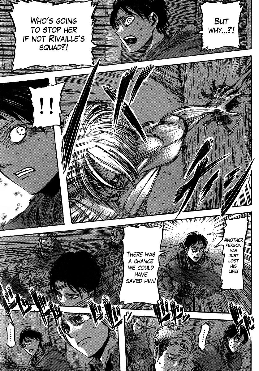 Attack on Titan manga, chapter 25, page 22 of 43