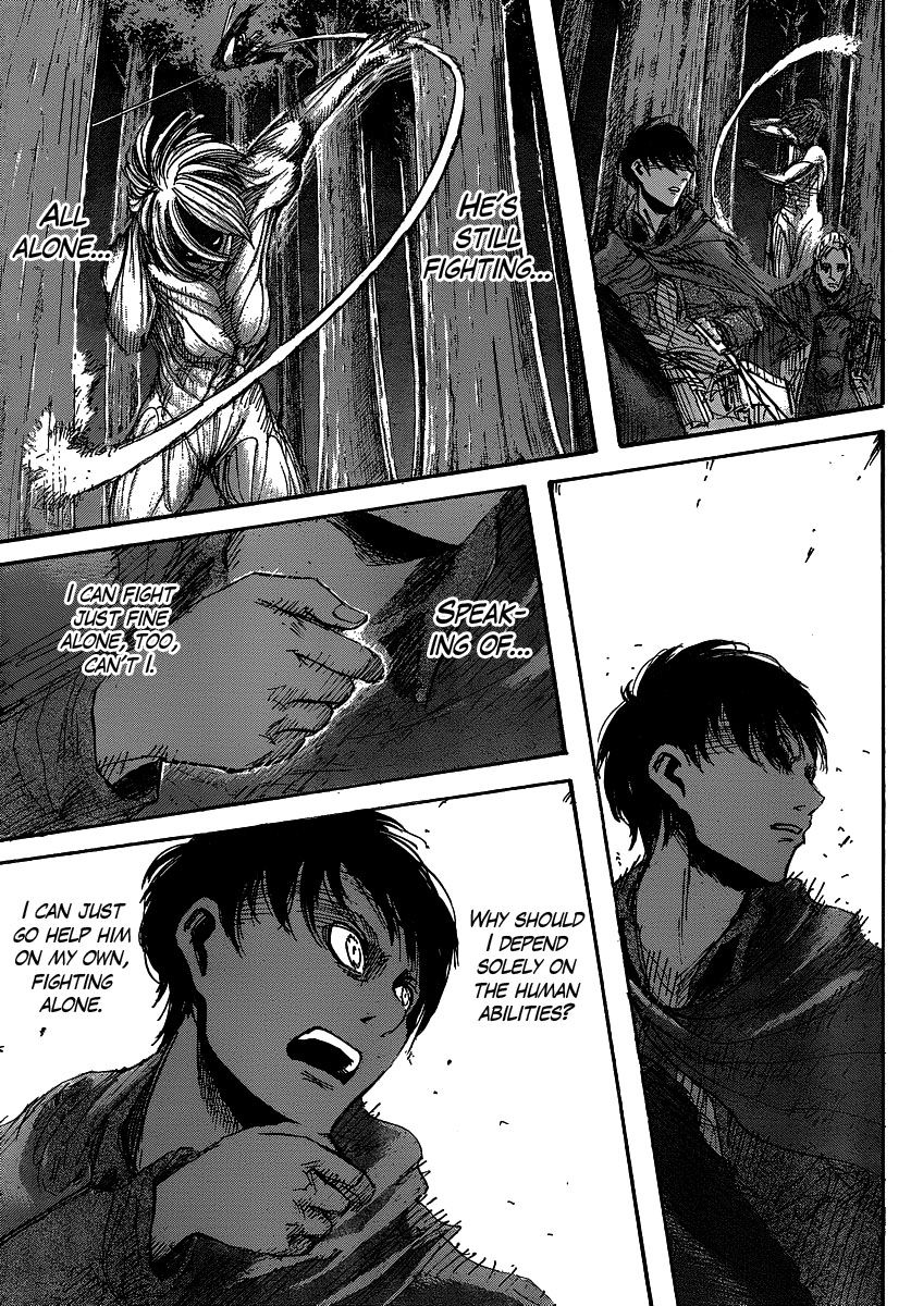 Attack on Titan manga, chapter 25, page 24 of 43