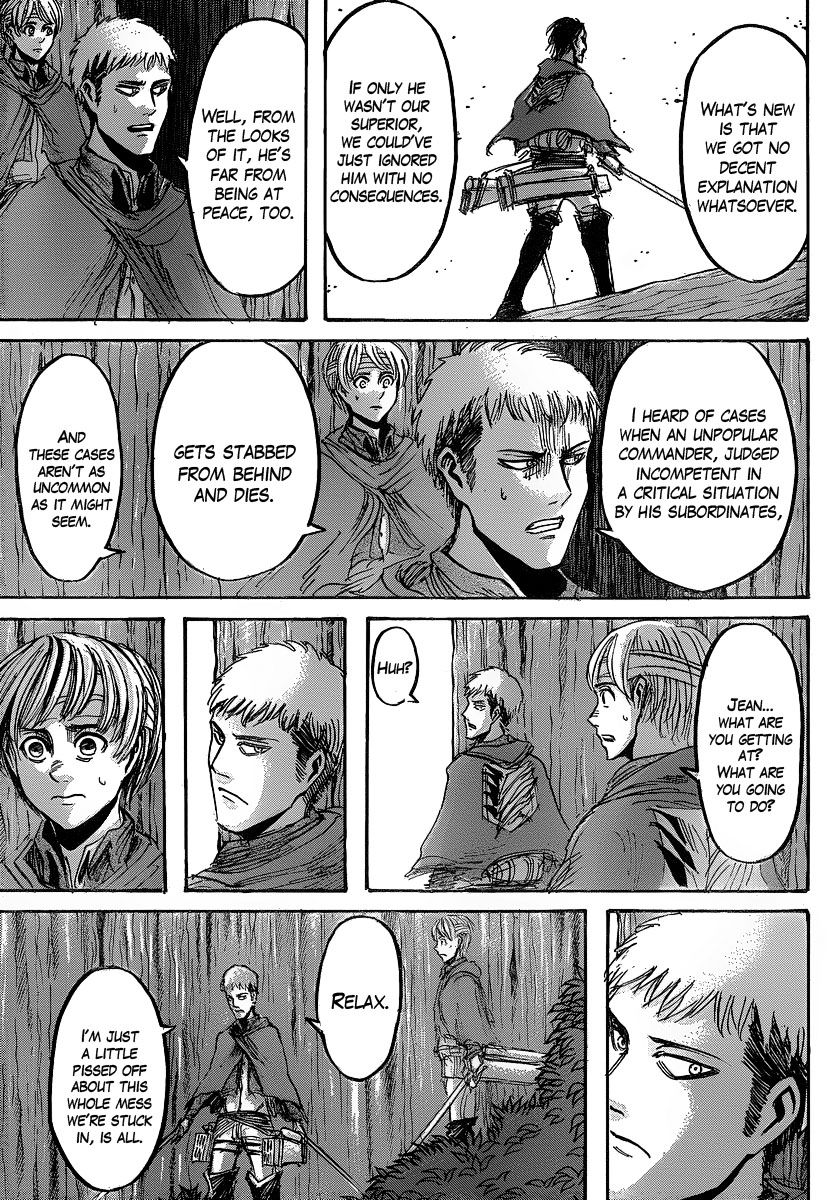Attack on Titan manga, chapter 25, page 3 of 43