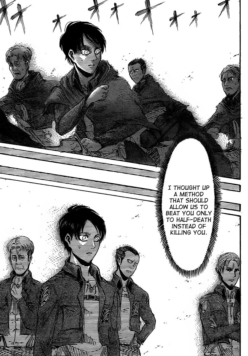 Attack on Titan manga, chapter 25, page 30 of 43