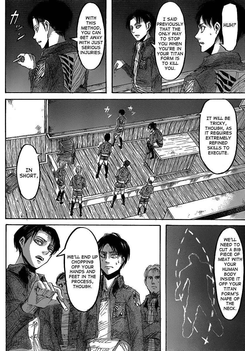 Attack on Titan manga, chapter 25, page 31 of 43