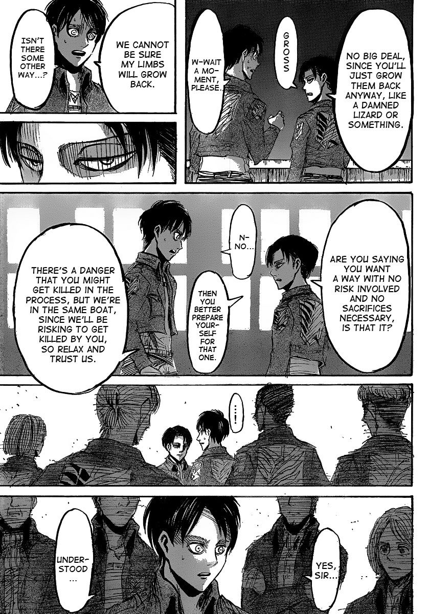 Attack on Titan manga, chapter 25, page 32 of 43