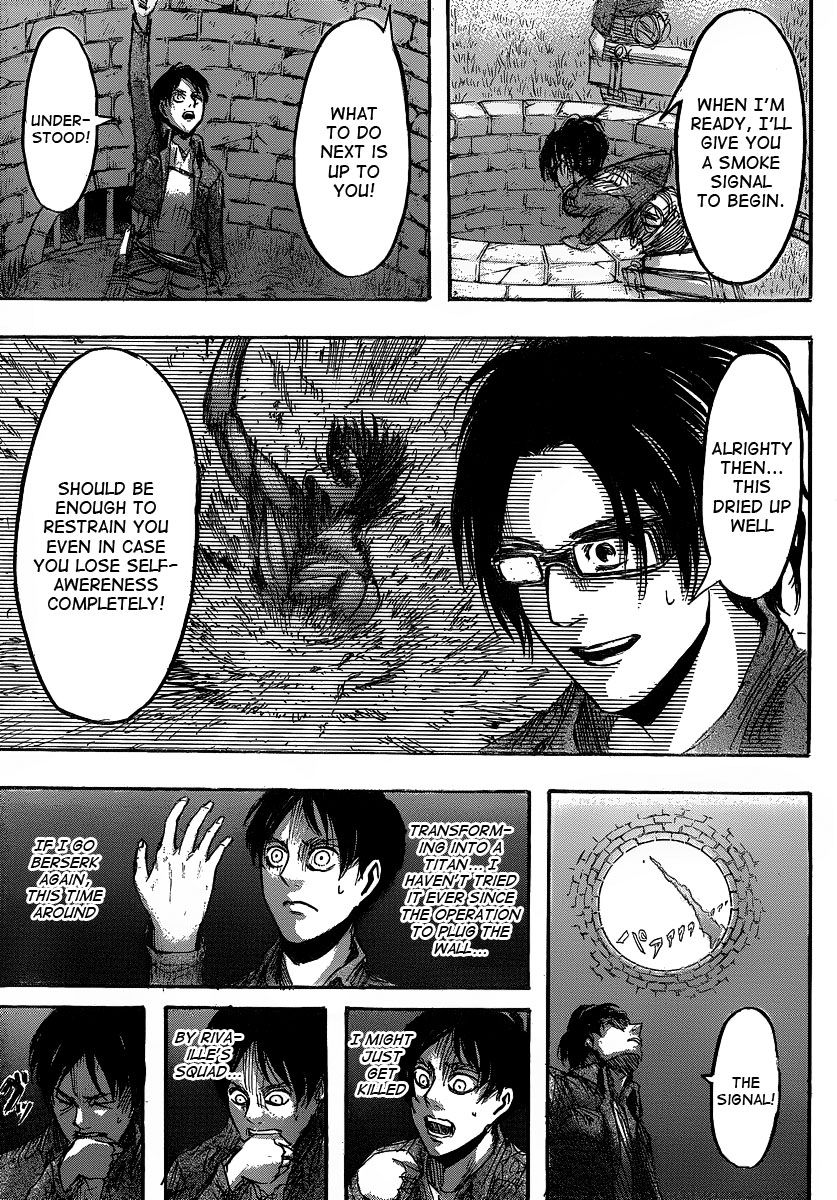 Attack on Titan manga, chapter 25, page 34 of 43