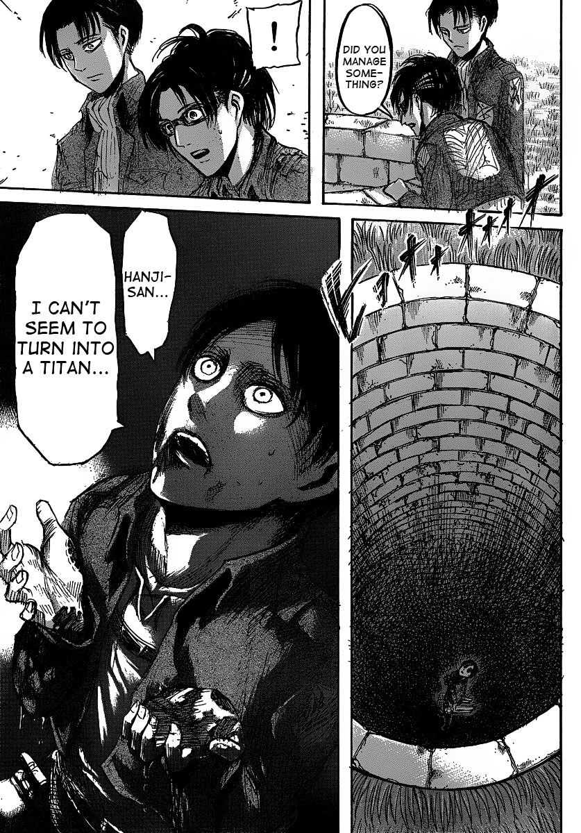 Attack on Titan manga, chapter 25, page 36 of 43